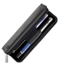 Pelikan Smooth Nappa Leather 2 Pen Case – Black