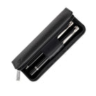 Pelikan 2 Pen Case Nappa Leather in Black Pen Case