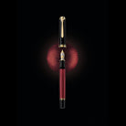 Pelikan Souveran K800 Ballpoint Pen in Black & Red with Gold Trim Ballpoint Pen
