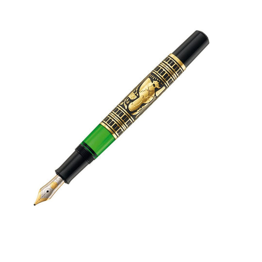 Pelikan Toledo M700 Fountain Pen in Black & Gold Special Edition - Extra-Fine Point