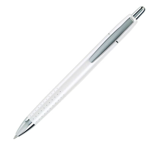 Pilot Axiom Retractable Ballpoint Pen in Pearl White - Medium Point