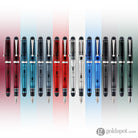 Pilot Custom 74 Fountain Pen in Blue Stone with Silver Trim - 14kt Gold Fountain Pen