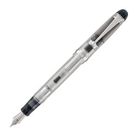 Pilot Custom 74 Fountain Pen in Clear with Silver Trim - 14K Gold