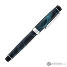 Pilot Custom Heritage SE Fountain Pen in Marble Green with Silver Trim - 14kt Gold Fountain Pen