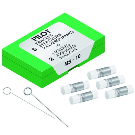 Pilot Eraser Refills for Metropolitan Mechanical Pencil - Pack of 5