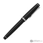 Pilot Falcon Fountain Pen in Black & Rhodium - Soft Flexible Fountain Pen