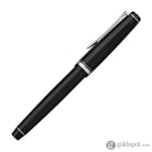 Pilot Falcon Fountain Pen in Black & Rhodium - Soft Flexible Fountain Pen