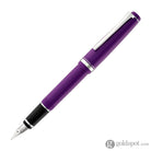 Pilot Falcon Fountain Pen in Resin Purple - 14K Gold Soft Flexible Nib Fountain Pen