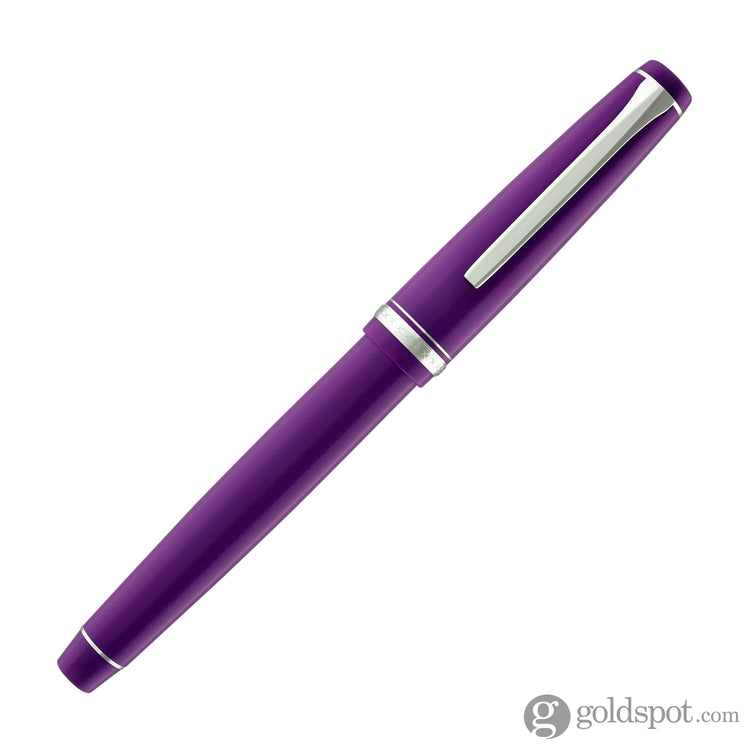 Pilot Falcon Fountain Pen in Resin Purple - 14K Gold Soft Flexible Nib Fountain Pen