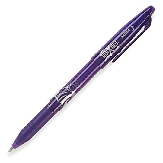 Pilot FriXion Ball Erasable Gel Ink Pen in Purple - Fine Point - Pack of 12