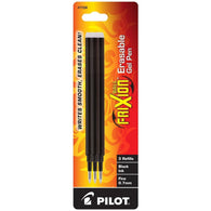 Pilot FriXion Ballpoint Pen Refill in Black - Pack of 3