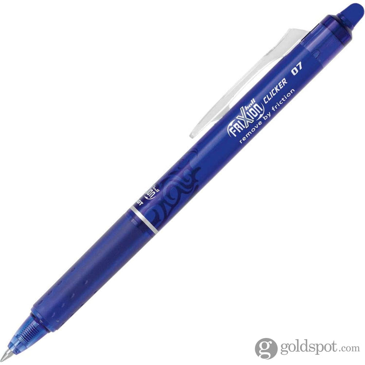 Pilot FriXion Clicker Erasable Gel Pens in Black Blue & Red - Fine Point - Pack of 3 Gel Pen