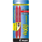 Pilot FriXion Clicker Erasable Gel Pens in Red Gel Pen