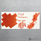 Pilot Iroshizuku Bottled Ink in Fuyu-Gaki Ink (Deep Orange) - 50 mL Bottled Ink