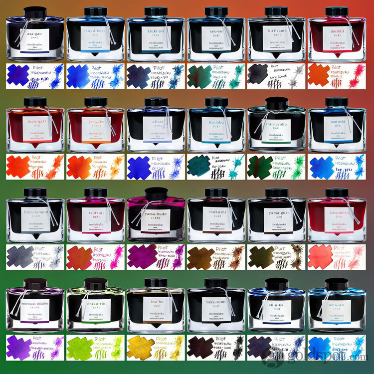 Pilot Iroshizuku Bottled Ink in Momiji Ink (Autumn Leaves) - 50 mL Bottled Ink