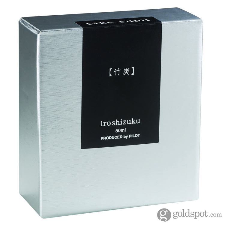 Pilot Iroshizuku Bottled Ink in Take-Sumi Ink (Bamboo Charcoal Black) - 50 mL Bottled Ink