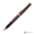 Pilot Metal Falcon Fountain Pen in Brown - Soft Flexible Fountain Pen