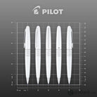 Pilot Metropolitan Animal Ballpoint Pen in Tiger Matte White Ballpoint Pen