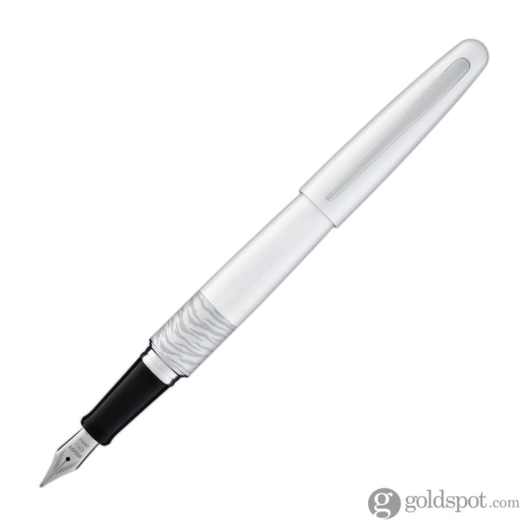 Pilot Metropolitan Animal Fountain Pen in Tiger (Matte White) Fine Fountain Pen