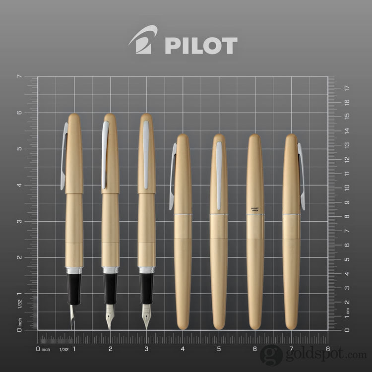 Pilot Metropolitan Classic Fountain Pen in Gold Fountain Pen