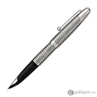 Pilot Namiki Sterling Collection Fountain Pen in Silvern Ishidatami - 18K Gold Fountain Pen