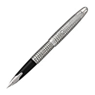 Pilot Namiki Sterling Collection Fountain Pen in Silvern Ishidatami - 18K Gold