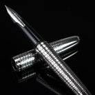 Pilot Namiki Sterling Collection Fountain Pen in Silvern Ishidatami - 18K Gold Fountain Pen