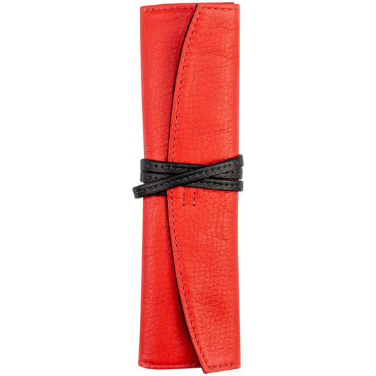 Pilot Pensemble Roll Pen Case in Red/Black (Long)