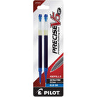 Pilot Precise V5/V7 Premium Rollerball Refill in Blue - Pack of 2 Rollerball Refill