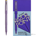 Pilot Razor Point Marker Pen in Purple - Ultra Fine Point Marker
