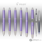Pilot Vanishing Point Decimo Fountain Pen in Purple - 18K Gold Fountain Pen