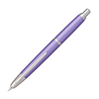 Pilot Vanishing Point Decimo Fountain Pen in Purple - 18K Gold
