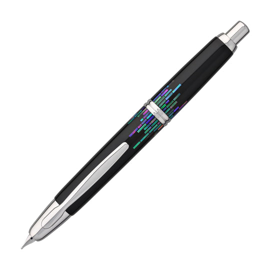 Pilot Vanishing Point Fountain Pen in Raden Stripe - 18K Gold Medium Point