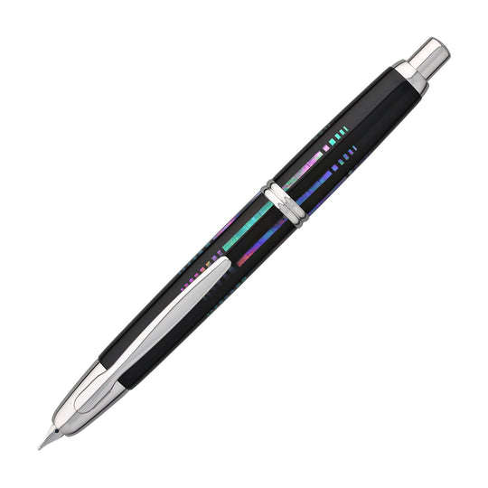 Pilot Vanishing Point Fountain Pen in Raden Water - 18K Gold Medium Point