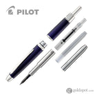 Pilot Vanishing Point LS Fountain Pen in Blue with Rhodium Silver Trim Fountain Pen