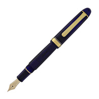 Platinum 3776 Century Fountain Pen in Chartres Blue with Gold Trim - 14K Gold