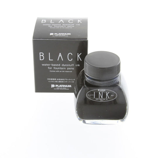 Platinum Bottled Ink in Black - 60 mL