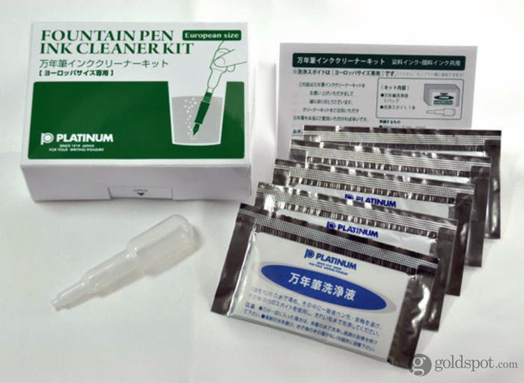 Platinum Accessories Fountain Pen Ink Cleaner Set Accessory