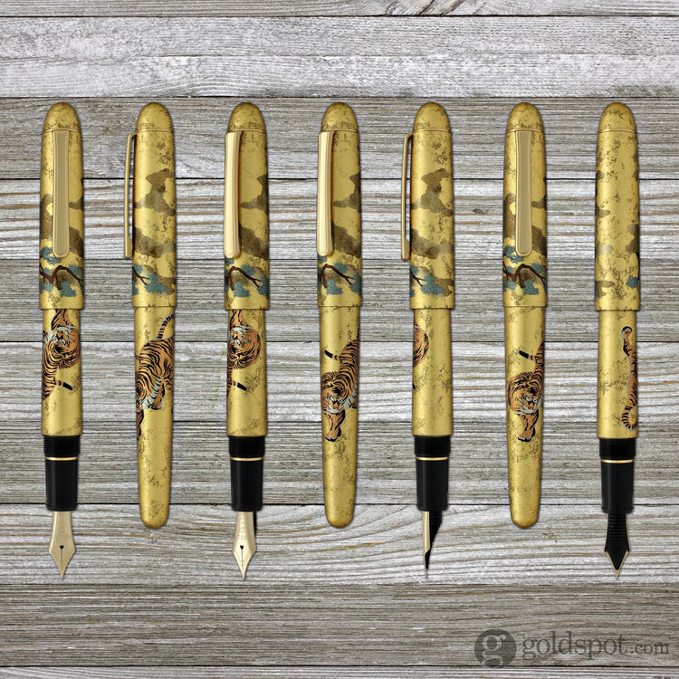 Platinum Kanazawa-Haku Fountain Pen in Matsu-Tora Fountain Pen