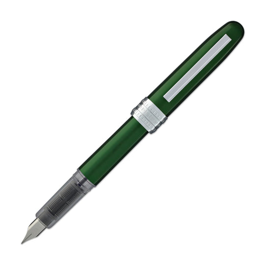 Platinum Plaisir Fountain Pen in Green - Fine Point