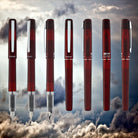 Platinum Prefounte Fountain Pen in Crimson Red Fountain Pen