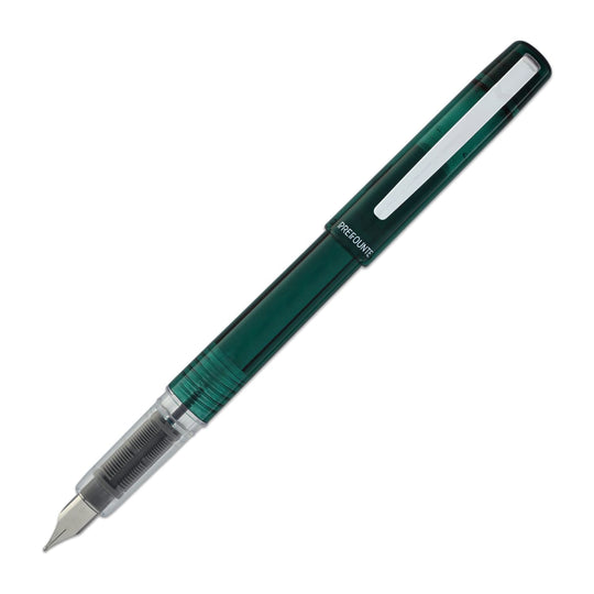 Platinum Prefounte Fountain Pen in Dark Emerald