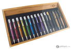 Retro 51 Bamboo Desk Display 16 Pen Tray Accessory