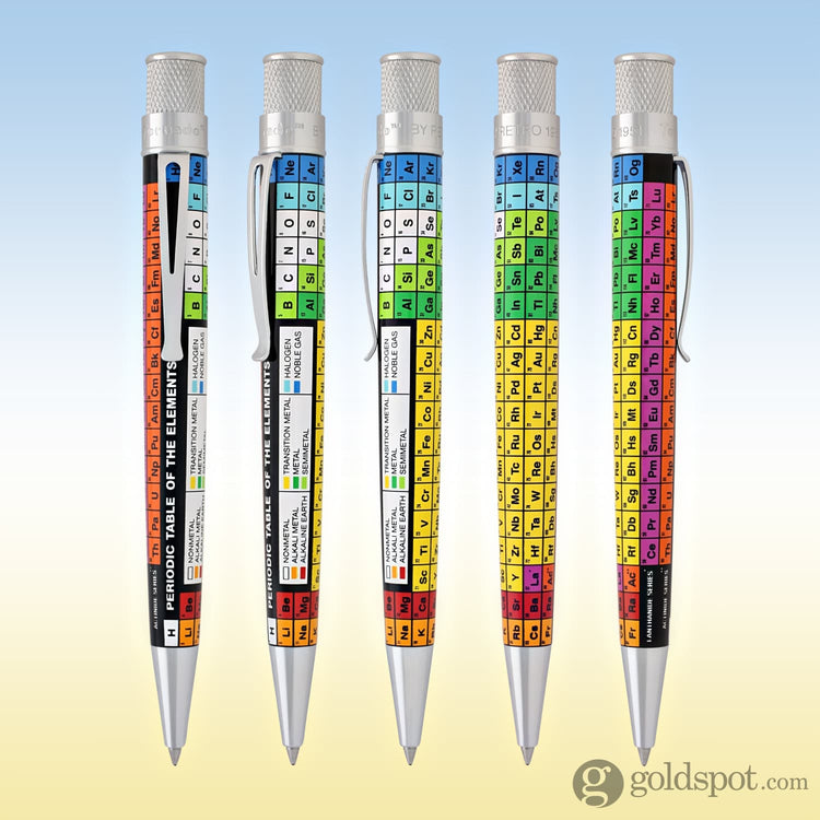 Retro 51 Tornado Rollerball Pen in Dmitri Periodic Table Rollerball Pen