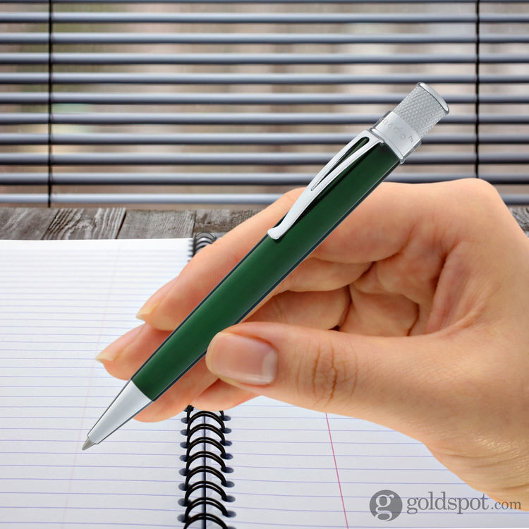 Retro 51 Tornado Rollerball Pen in Green Lacquer Rollerball Pen