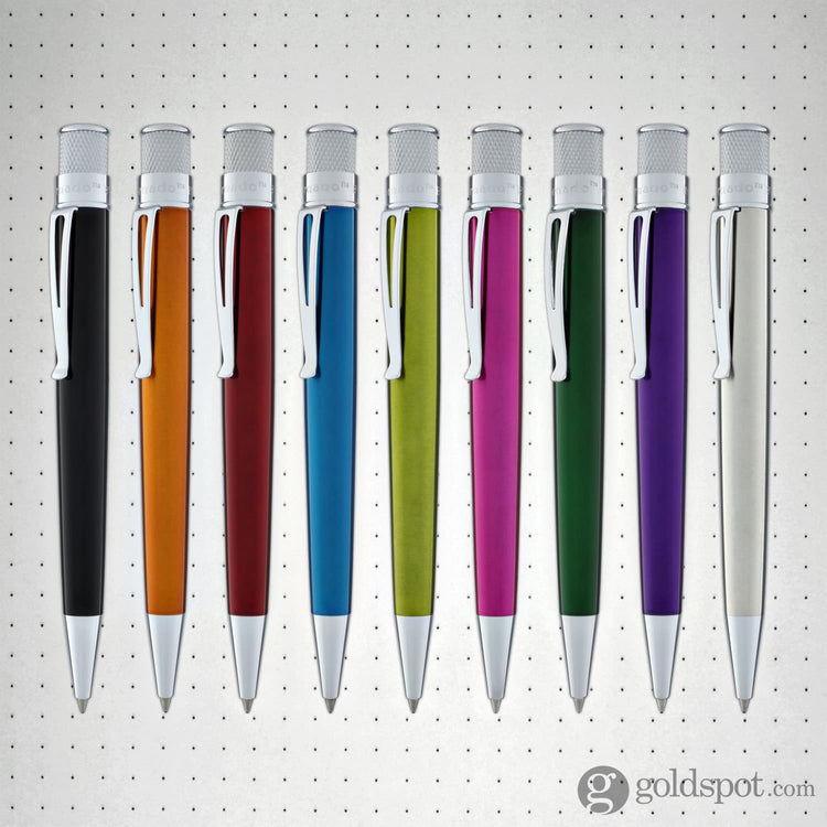 Retro 51 Tornado Rollerball Pen in Green Lacquer Rollerball Pen