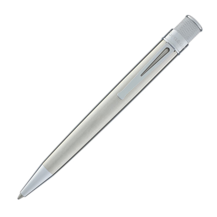 Retro 51 Tornado Rollerball Pen in Stainless Steel Lacquer Rollerball Pen