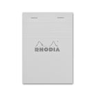 Rhodia No. 13 Staplebound 4 X 6 Notepad in Ice Notepad