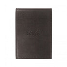 Rhodia Pad Holder in Black with Graph Pad with Pen Loop - 3.5 x 4.5 Notebook
