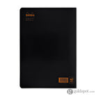 Rhodia Staplebound Graph Paper Notebook in Black - 3 x 4.75 Notebook